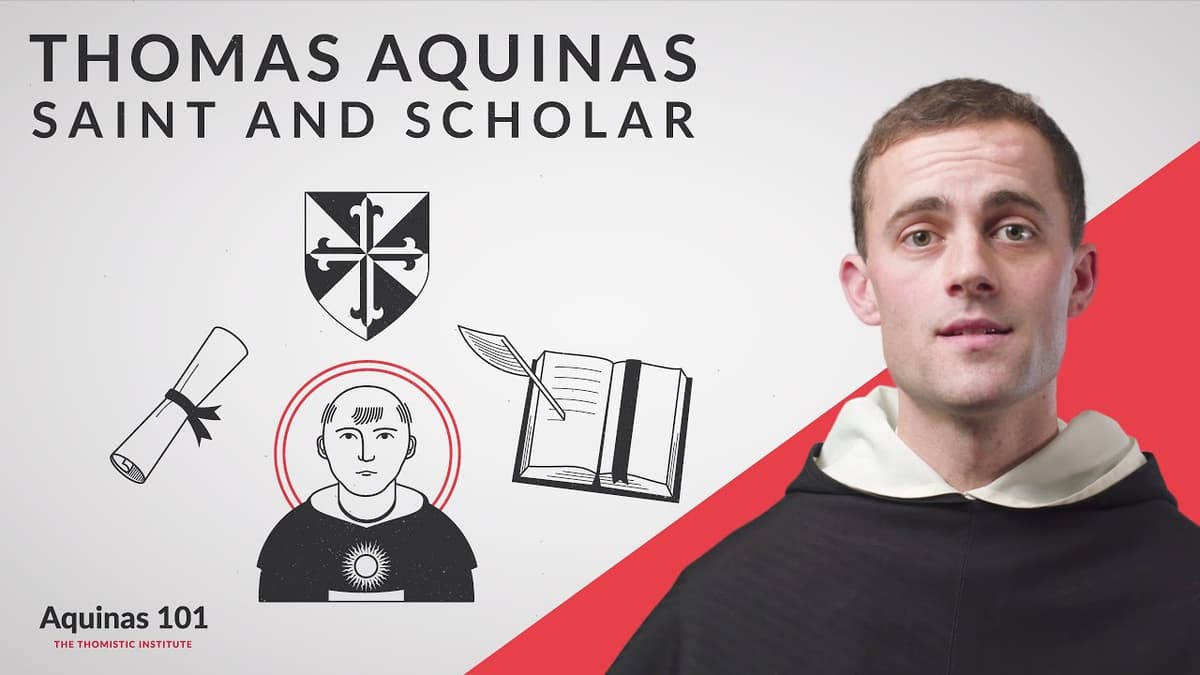 Who is St. Thomas Aquinas?